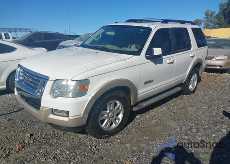 2008 Ford Explorer Eddie Bauer z USA, uszkodzony, nr VIN 1FMEU64E28UA42494